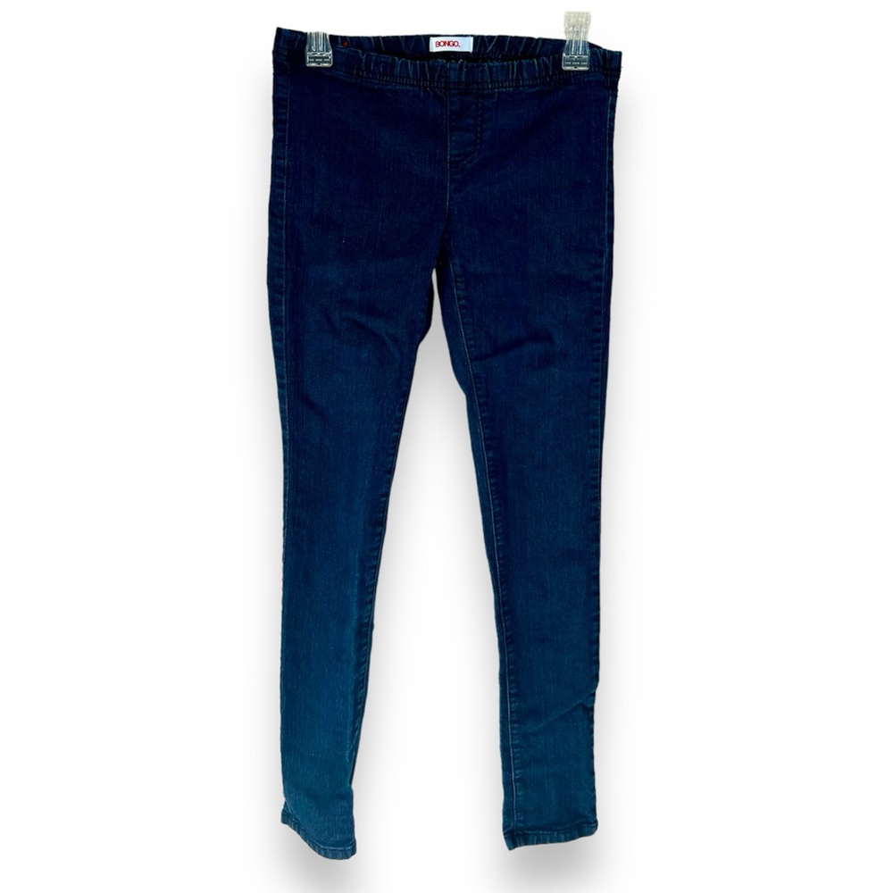 Y2K Vintage Bongo Pull-On Dark Wash Denim Legging Jegging Women’s Size Large